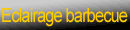 &eacute;clairage pour barbecue